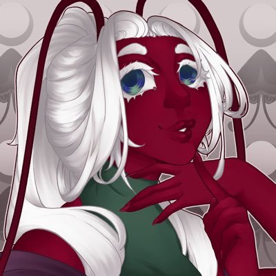 Monthly Art Raffles🦋TTRPG Artist🦋 They/Them 🏳️‍🌈Queer as fUCk ✨Moth Girl Connoisseur✨ Fuck AI Art 📋 Sleepy   pfp by @aero_gwen