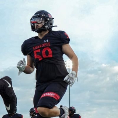 Shakopee High School/@RCTC_FB  6’1 230 DE/LB class of 2024 612-283-7187 michael.carson7@icloud.com