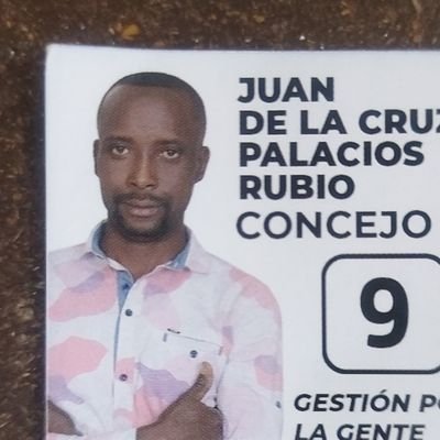 Chocoano. Candidato al Concejo de Medellín. Gente de Movimiento