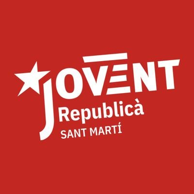 Som les Joventuts d'Esquerra Republicana del districte de Sant Martí, el Jovent Republicà de Sant Martí ✊🏼