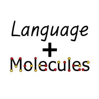 Language + Molecules Workshop(@lang_plus_mols) 's Twitter Profile Photo