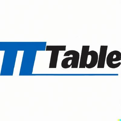 Tilted Table