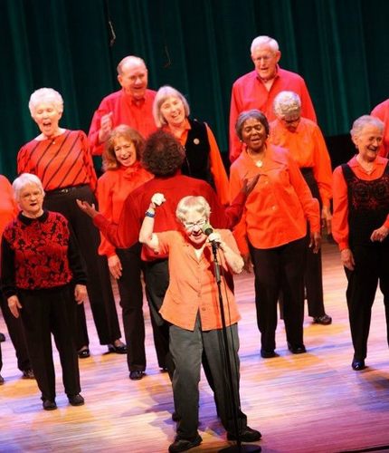 Young@Heart Chorus ranges in age from 73 to 90. Some have prior performing experience, many have never stepped onstage before.
