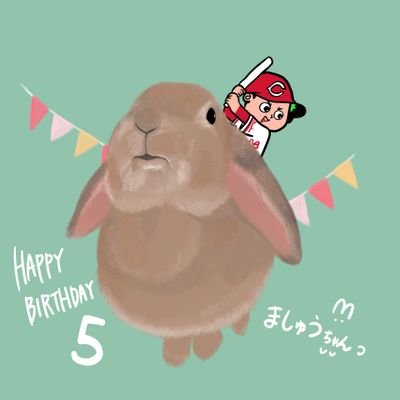 chiharu0340's profile picture. Carpファンです⚾ロップイヤー7歳🐇音楽は浅岡雄也、東野純直、aiko。漫画はテニス好きからの、テニスの王子様。ガンダムはファーストとSEED-DESTINY。アイコンはぶりこ様（@LopMuffin）に描いていただきました🐰