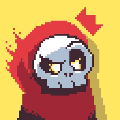 my pixel art of dust tail sans : r/Undertale