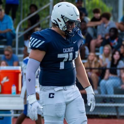 6’6 290 7ft wingspan||CO 2026 Calvary Christian High School | OT, | Phone Number: 727-967-1259