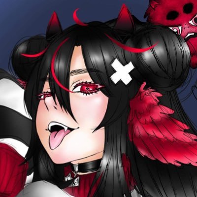 ^(#｀∀´)_Ψ #ENvtuber your fav demon 🖤 affiliate 🖤 no lewd/flirting 🖤 momma @pixvriu & @mushiien pfp @hunnie6um B @halkiwebb https://t.co/NdwALCgpeW