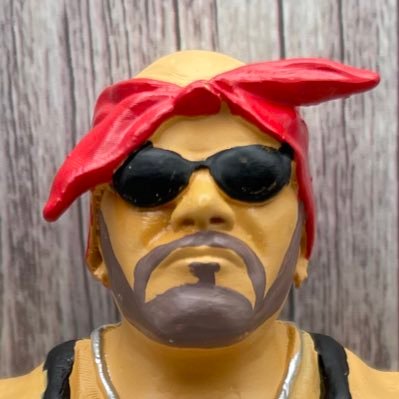 AVAILABLE NOW!!! Limited-edition Wolfpac variant Konnan MAJOR BENDIES figure!