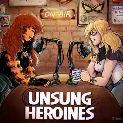 Two friends. Two heroines. One podcast.