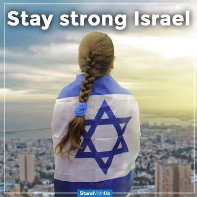 Standing with Israel.