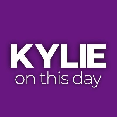 Kylie Minogue On This Day | fan account