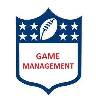 Former NFL Game Management coach. Rules, timeouts, replay, strategic choices. Where the science of football meets the art of football.