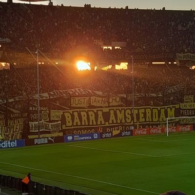 Hincha del club atlético peñarol..