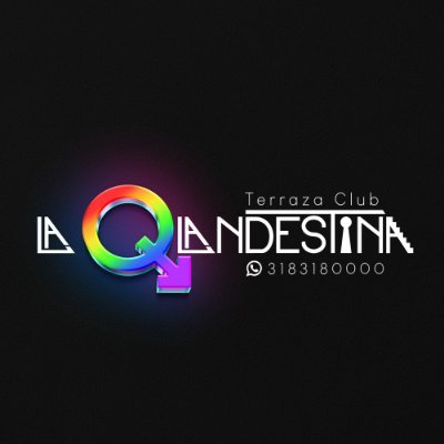 🏳️‍🌈LA QLANDESTINA Terraza Club🌈
Ubicados al Sur de Cali,Disco Bar - Restaurante, cuarto oscuro y ambientes opend mind
sin restricciones
Whatsapp 3183180000