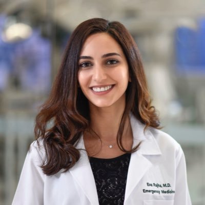 RajhaEva's profile picture. Emergency Medicine. Interests: Oncologic EM, POCUS, MedEd. Tweets are my own.