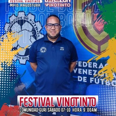 Director Técnico Profesional
Director de Desarrollo Asociación de Futbol del Estado Bolivar
Lic. educación Física, Deporte y Recreación UNEG.