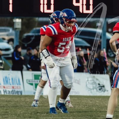 Adair County High School 2024 | Right Guard | Defensive Tackle | #54🏈 | 6’0, 250lbs | 1st team All PAC | 1st team All District | white.blake2006@gmail.com