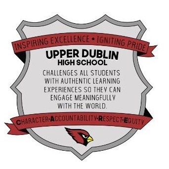 The official Twitter account for Upper Dublin High School in Ft. Washington, PA. Providing important news, updates and information to the entire UDSD community