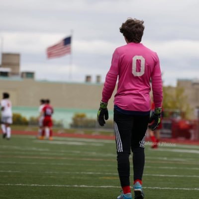 Brayden Ace c/o 27 play varsity soccer as goalkeeper and track  for McKeesport high school