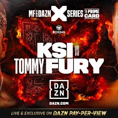 Watch KSI vs Tommy Fury Live Stream Free. MF & DAZN: X Series take place at AO Arena, Manchester, October 14, 2023 #KSI #KSIFury #MisfitsBoxing #TommyFury