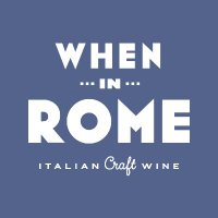 When in Rome (@wheninromewine) 's Twitter Profile