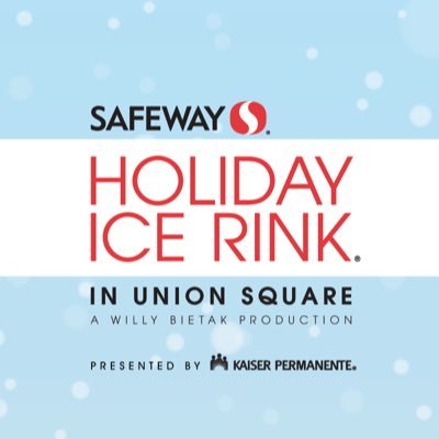 Lace up your skates and join us at The Safeway Holiday Ice Rink in Union Square opening soon. Visit our site for hours, events, and tickets today! ⛸️🎄