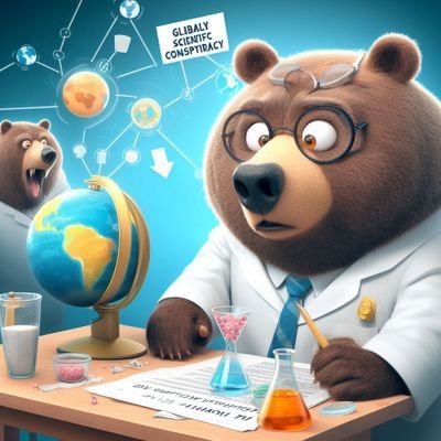 PrHeavyBear's profile picture. Un scientifique un peu fou participant au complot mondial visant à voir les ours conquérir le monde