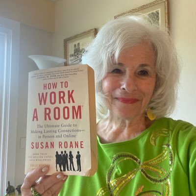 Intnl keynote & VIRTUAL speaker https://t.co/xh1CcNIOsc Best-selling author of classic: How To Work a Room®️,MinglingMaven®, 3M Fan: Movies, Museums,Musicals