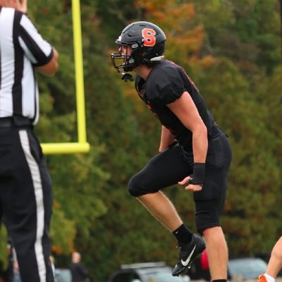 DE TE Suffield Academy CT/ Weight: 235 /Height: 6’5” / class of 2025/ 4.09 GPA Email- bengorman9923@gmail.com./ Hudl- https://t.co/19pfvuommE