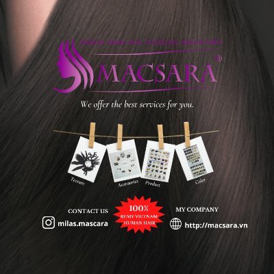 MMacsara24597's profile picture. I work at MACSARA HAIR- the biggest Vietnamese hair extension manufacturer. Worldwide shipping and ready service 24/7. 
Contact me to get more: 
+84862189566