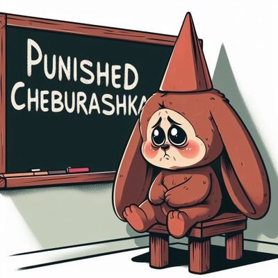 Punished Cheburashka