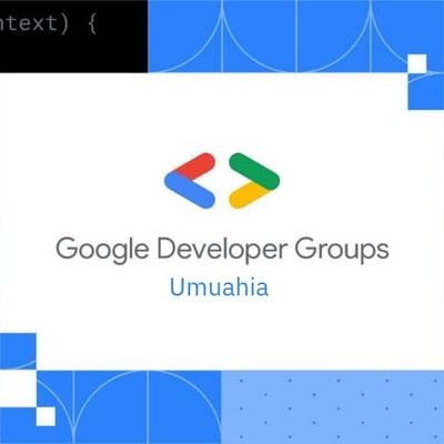 GDGUmuahia's profile picture. This is the Official X Handle of #GDGUmuahia
