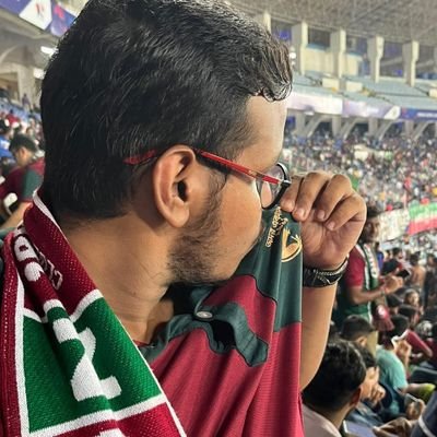 Football • Family • Music.
MohunBagan devotee.
Part of @mbft89 💚❤️