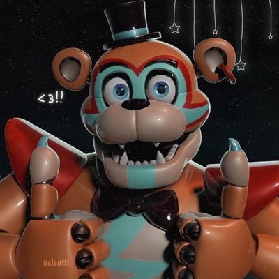 hey guys 🎤!! Glamrock Freddy 💙 !! main: @kit_noshit !! ⭐️ they/he ⚡️!! parody account, #FNAFparodytakeover