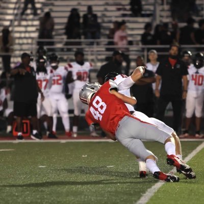 OLB 6’3 180 Fishers High school (IN). 4.7 40. 4.08 pro agility