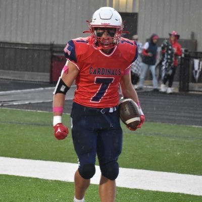 height-5’10/ weight-215/ school-Big Rapids HS./ position-RB or LB/ class 2026/ 3.9 GPA/Phone number-231-823-4399/email-jackbollman@icloud.com