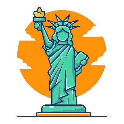 🗽We're the first anti-war meme in the crypto market. 

Unlike animal memes, Statue of Liberty cares about global affairs, freedom, and peace🕊️.