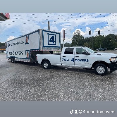 4OrlandoMovers Flat Rates only, new equipment. Your move will be safe & fast with 4 movers. For a professional moving day go with 4OrlandoMovers 702-4MOVERS