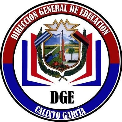 Bienvenido a la Direccion General de Educación de Calixto García