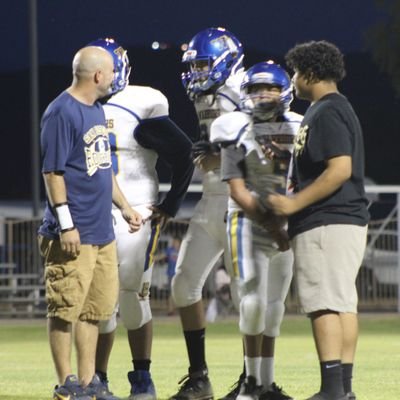 Head Coach San Pasqual Valley High School Football.  Master Degree from American Military University in Sports Management. USMC VET