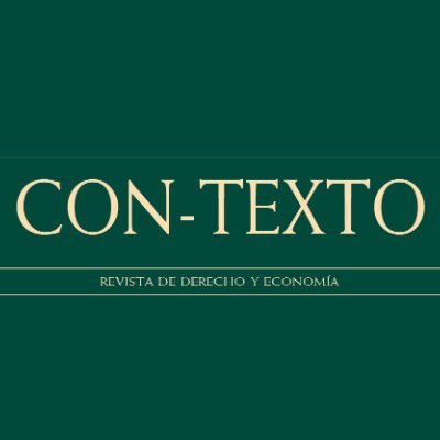 Revista de Derecho y Economía de @DerEconomico
@Uexternado
📩 contexto@uexternado.edu.co
