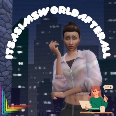 21| aimee |sims4 player| big time loser| I simulate life rather than living it| she/her| sometimes i play other games| frequent crier