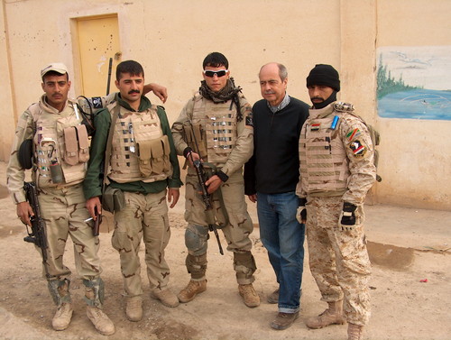 Just back from Iraq.  Getting used to not being shot at.