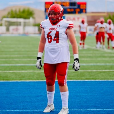 Hunter Jacobson || OL || Class of 2026 || 6’3 || 270|| Mountain Ridge High school || GPA 4.0 ||