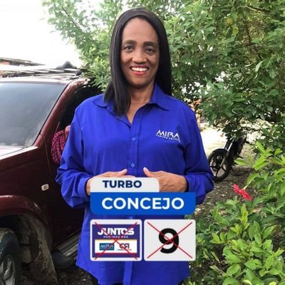 Concejala en el Distrito de Turbo Antioquia 2020 - 2023 @PartidoMIRA 🏳️
Miembro @IDMJIOficial

       🩺💉 Enfermera
 Emprendedora