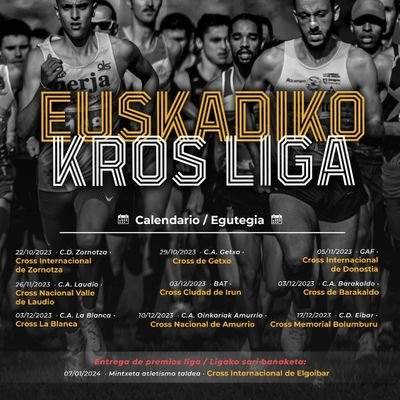 Euskadiko krosen bateratzea liga batean, gure krosak bultzatzeko / Union de los crosses de Euskadi para impulsar nuestro cross.