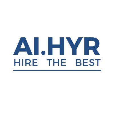 aihyr_official's profile picture. AI.HYR is your #hiring ally. Crafting tailored #AI interviews & elevating candidate experiences with lifelike AI-interviewers. Scale your hiring game instantly!