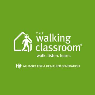 Walk. Listen. Learn. A program of @HealthierGen, The Walking Classroom boosts students' physical, mental, & academic health using educational podcasts & walking