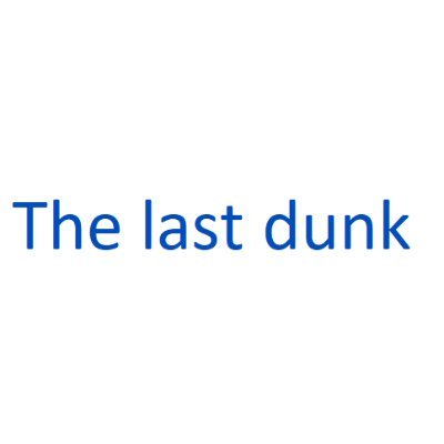 thelastdunk Profile Picture