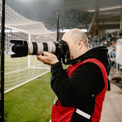 Photographer for Dark Clouds at Minnesota United matches.  Freelance for hire.